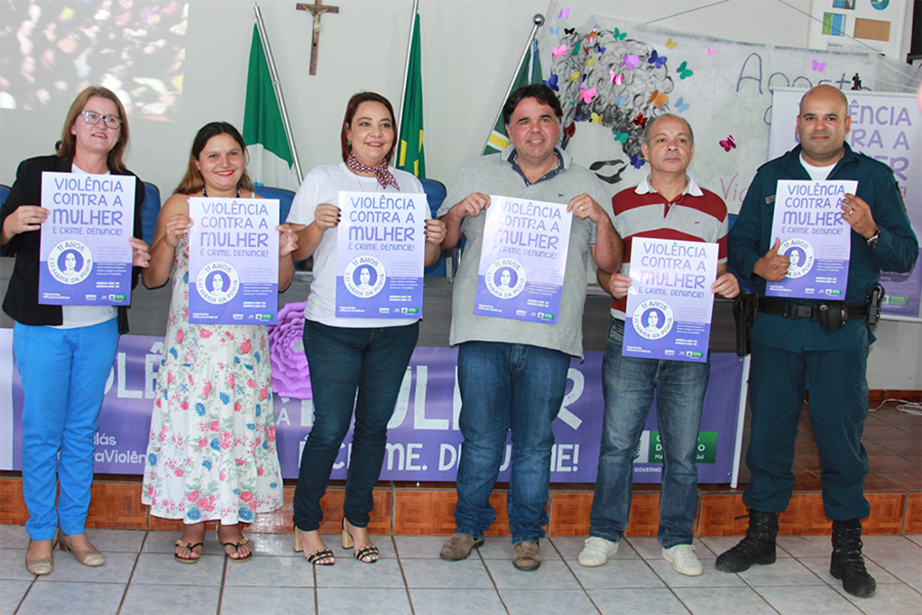 Reunião com as beneficiarias do bolsa família 