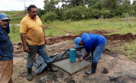 ROCHEDO COMPLETA 69 ANOS E CANAÃ GANHA POÇO ARTESIANO.