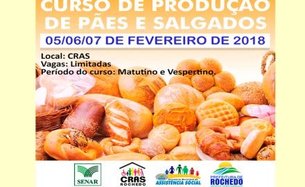 MAIS UM CURSO PRA NOSSA POPULAÇÃO 
