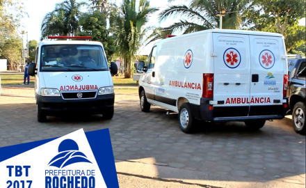 REPOST: Rochedo recebe duas Ambulâncias 