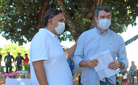  Rochedo Recebe visita de Deputados e Secretário de Infraestrutura do Estado