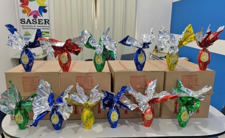 Prefeitura entrega Ovos de Páscoa 