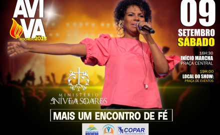 AVIVA ROCHEDO 2023! Um Encontro de fé 