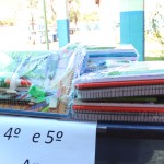 ENTREGA DE MATERIAIS E UNIFORMES ESCOLARES NA ESCOLA POLO DO SABER