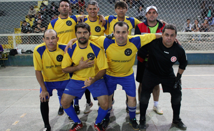 Final da 1° Copa da Amizade de Futsal Veterano de Rochedo-MS.