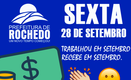 SALÁRIO NA CONTA "SETEMBRO 2018"