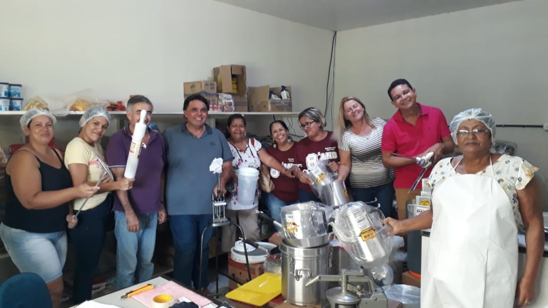   Prefeitura de Rochedo investe em utensílios para a Cozinha Industrial