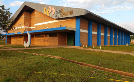 Reforma do Ginásio Esportivo com RECURSOS PRÓPRIOS
