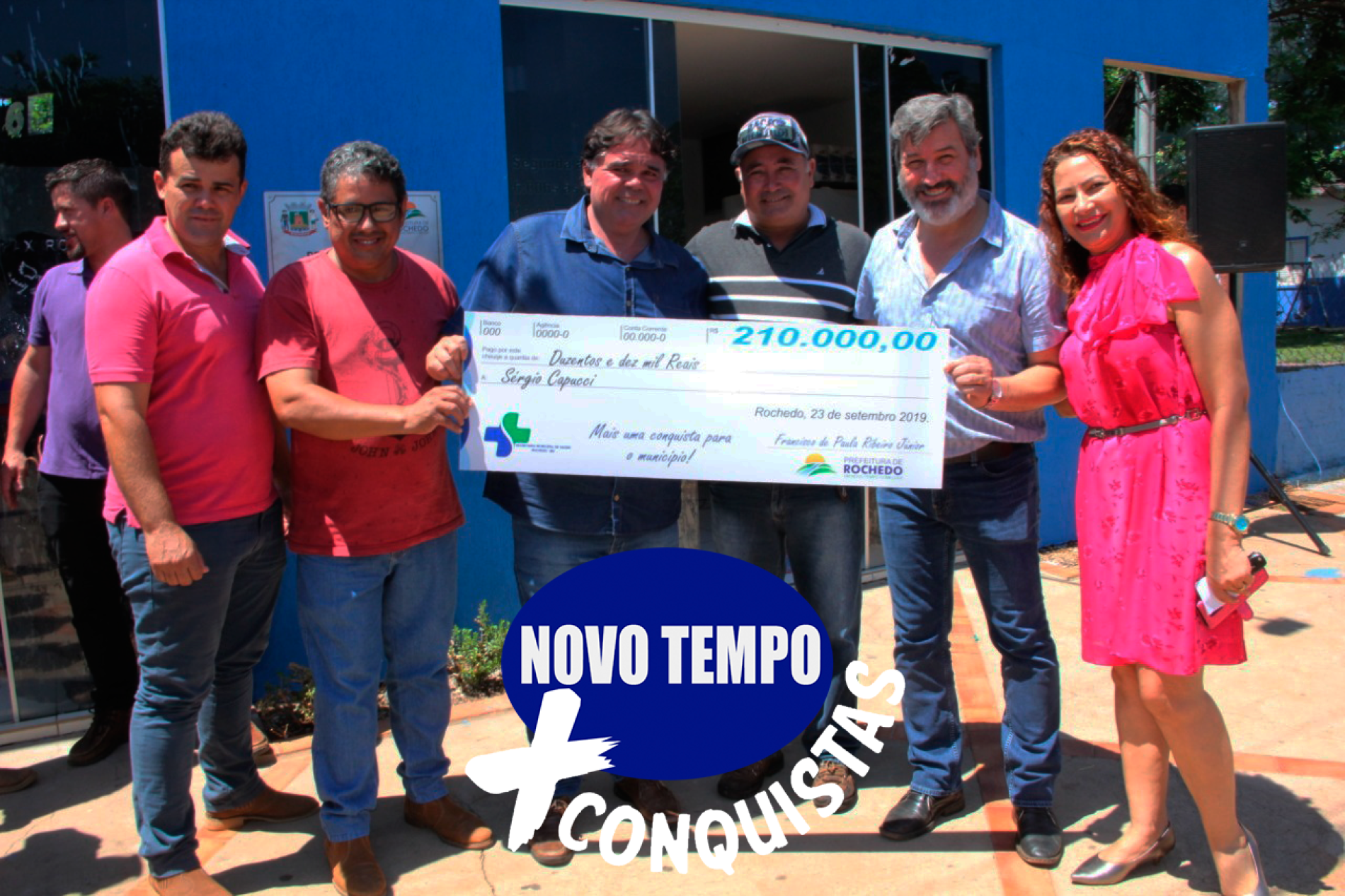 MAIS CONQUISTA PARA A SAÚDE DE ROCHEDO