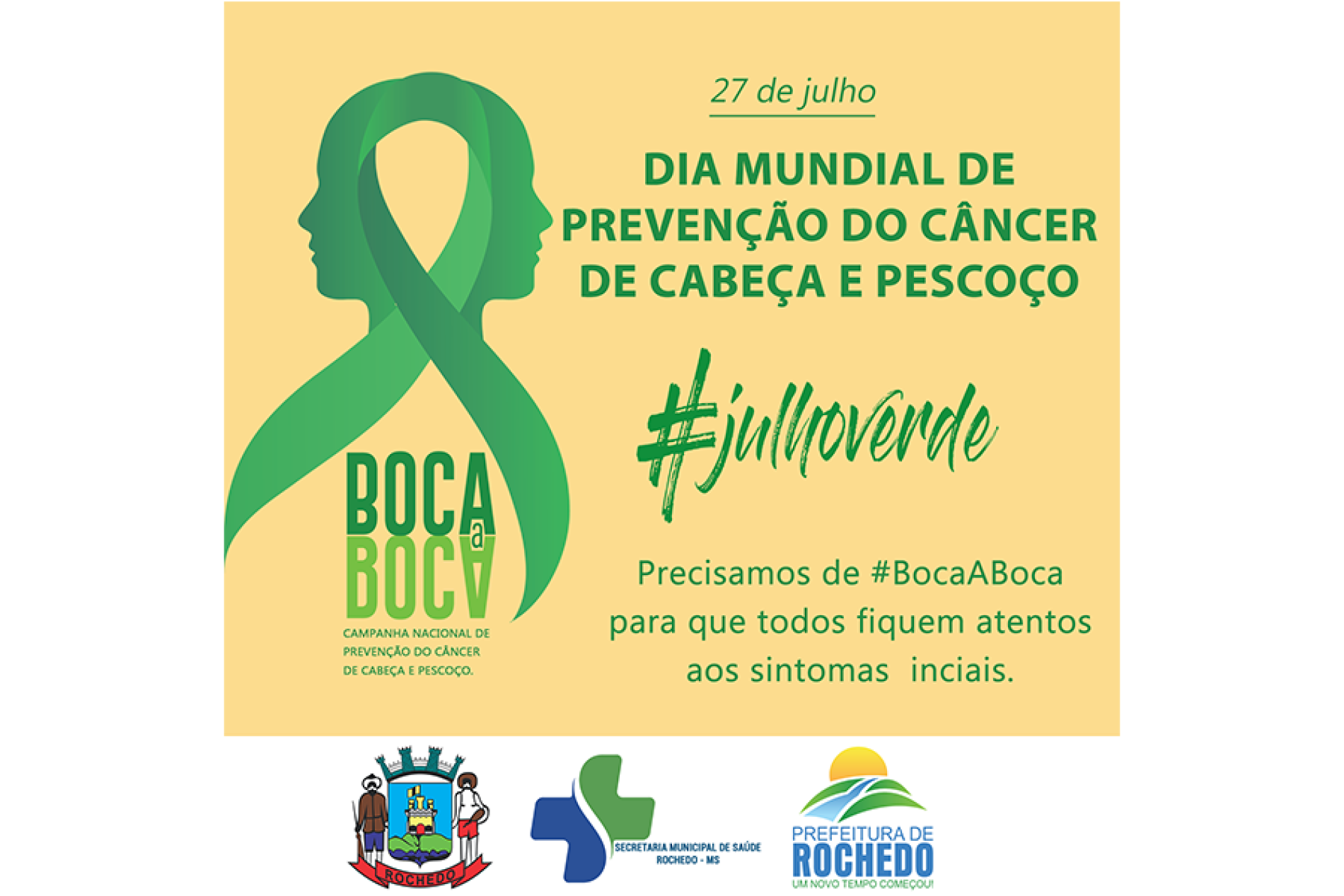 DIA MUNDIAL DO COMBATE AO CÂNCER DE PESCOÇO