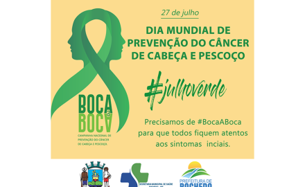 DIA MUNDIAL DO COMBATE AO CÂNCER DE PESCOÇO